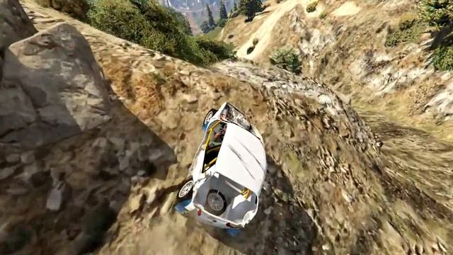 GTA 5 Crash test - Talbot Samba Groupe B смотреть онлайн