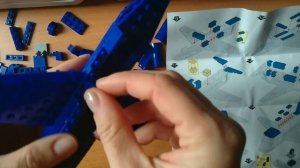 Конструктор почтовый самолет ✈ на 137 деталей. Почта России/Designer postal aircraft ✈ 137 parts