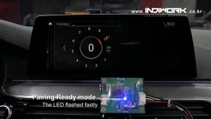 How to pairing from BT-AUX Module(TX) to BMW G30 by 인디웍 indiwork