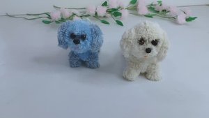 DIY |Как сделать игрушки, из остатков пряжи |Милые собачки 🐩🐩🐩