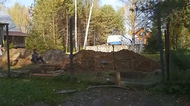 Монтаж станции биологической очистки "Спарта 1200" в Московской области смотреть онлайн