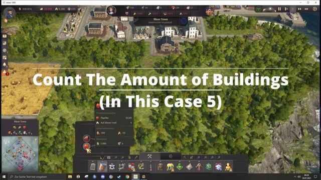 ANNO 1800 CALCULATOR - For Equal Production l Python Program With Tkinter UI