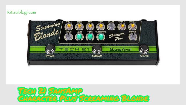 Preview – Tech 21 Character Plus Screaming Blonde – Demo Song смотреть онлайн