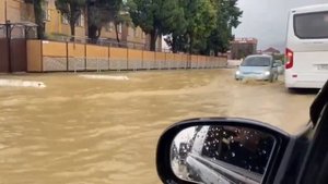 Наводнение в Сочи Адлер посёлок Весёлое