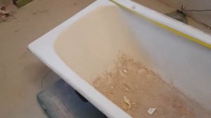 Покрытие эмалью чугунной ванны
