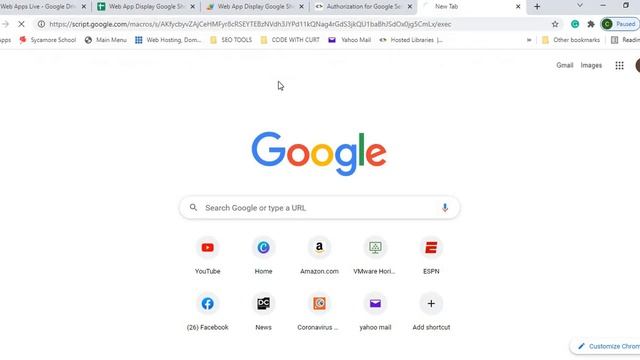Deploy Google Web App смотреть онлайн