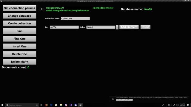 MongoDB Integration plugin for Unreal Engine 4 смотреть онлайн