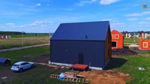 Типовой проект Барнхаус! Дом в современном стиле