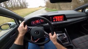 Driving POV | Volkswagen Golf GTI 2.0 TSI 6MT (2023)