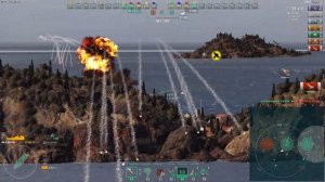 World of Warships: Austin - обзор очередной имбы за сталь | примеры применения