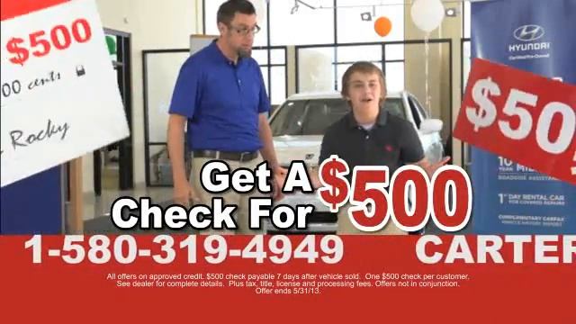 Carter County Hyundai - Buy A Car Get A Check смотреть онлайн