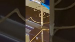 Контурный станок для производства витражей. Видео работы у клиента.