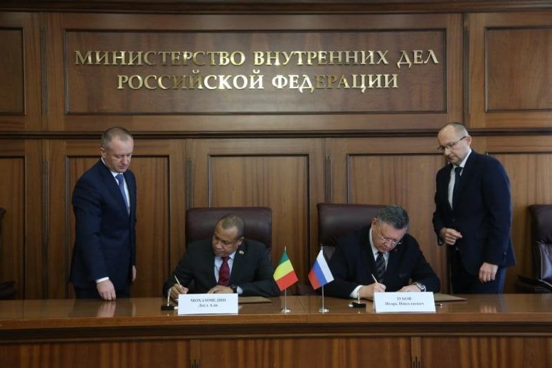 Игорь Зубов провел рабочую встречу с Министром безопасности и гражданской обороны Республики Мали