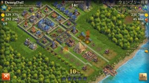 DomiNations - Обычный фарм налётчиками в веке Просвещения.