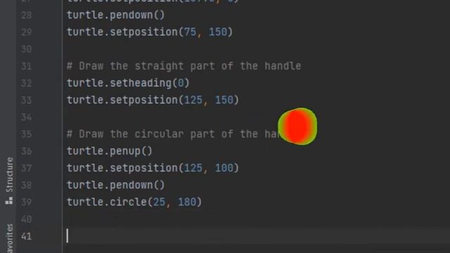 Drawing a bicycle using the Python Turtle رسم دراجه هوائية باستخدام بايثون