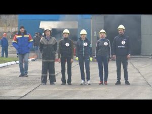 Соревнования добровольных пожарных формирований на Бийской ТЭЦ (25.05.18г., Бийское телевидение)