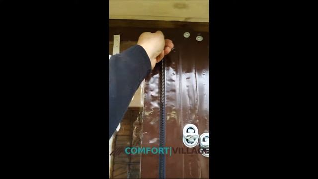 Шторы из ПВХ для дверного проема на молнии смотреть онлайн