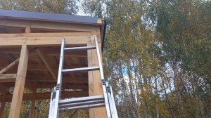 Мягкая черепица на сарай. Своими руками.