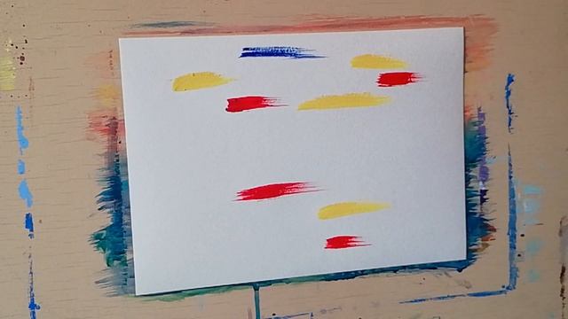 Занятие по рисованию "Заря на море"