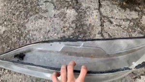 Эффект от замены «стекла» передней фары Mazda 6, цена вопроса 2500 руб