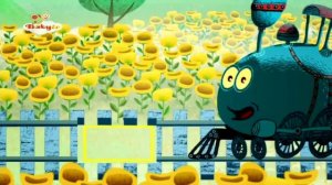 BabyTV Nederlands - Tricky Tracks - 3 Eekhoorns Rechthoek Koe