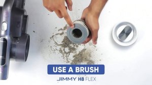 JIMMY HEPA FILTER CLEANING JIMMY H8 FLEX CORDLESS VACUUM CLEANER