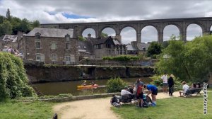 ДИНАН - САМЫЙ ПРЕСТИЖНЫЙ ИСТОРИЧЕСКИЙ ГОРОД РЕГИОНА БРЕТАНЬ, ФРАНЦИЯ