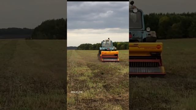 Улучшение сенокосов пастбищ луговые сеялки Vredo