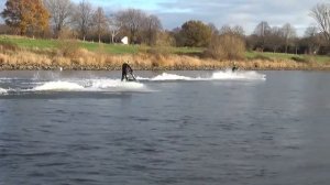 Гонки на воде, река Weser. 29.11.2020