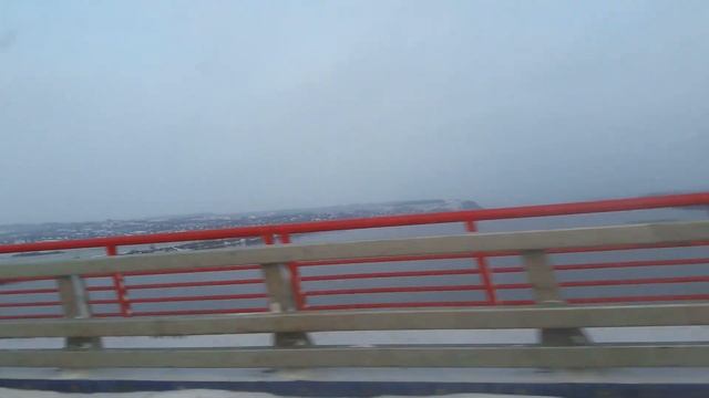 Автомобильный мост через Каму смотреть онлайн