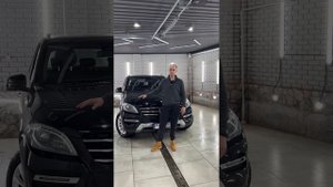 Mercedes ML W166 замена линз улучшение света фар