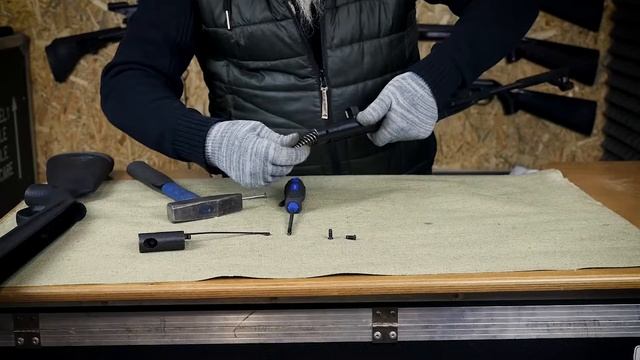 ТирСовет - Как отремонтировать пневматическую винтовку? Замена пружины, манжеты МР-512, ИЖ-38