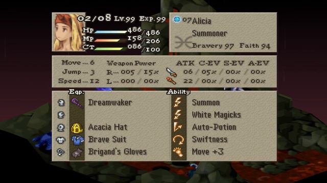 Final Fantasy Tactics All Status Effects Explained