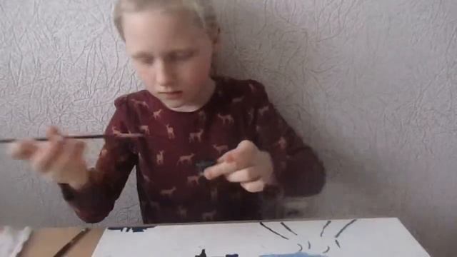 Уроки рисования для начинающих. Рисовать красками.Учусь рисовать. смотреть онлайн