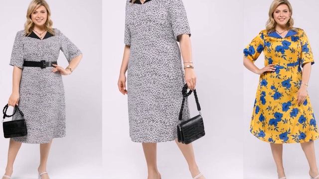 Фасоны летних платьев для полных ? Модные новинки