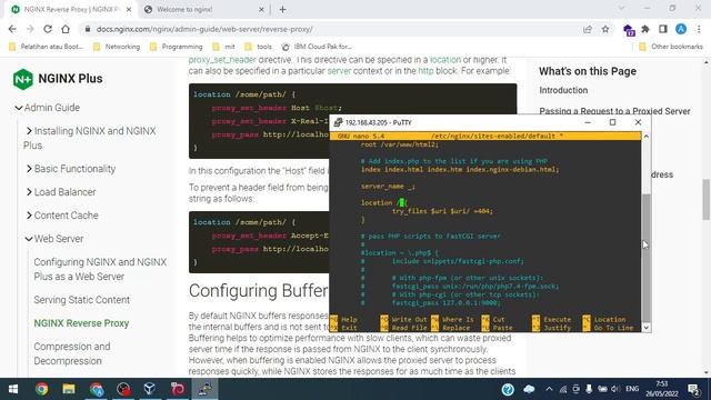 #19 - Konfigurasi Reverse Proxy pada NGINX Web Server смотреть онлайн