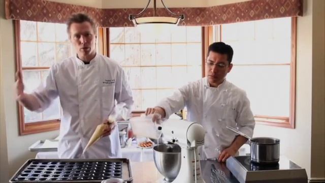 Financier cookies recipe from Master Chef Daniel Joly.