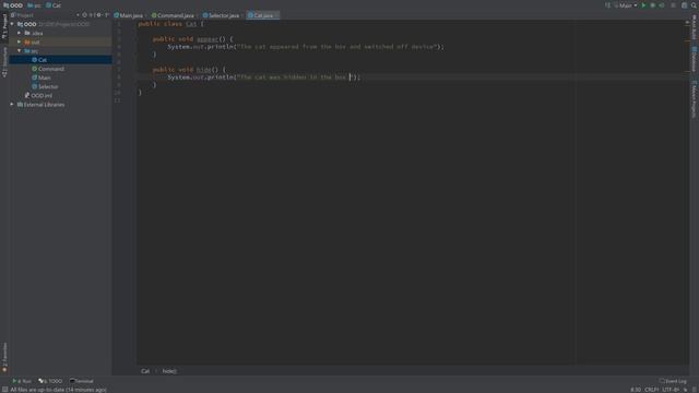 #6 Шаблон Command / Java OOD / Source Code ⚠️ Deprecated