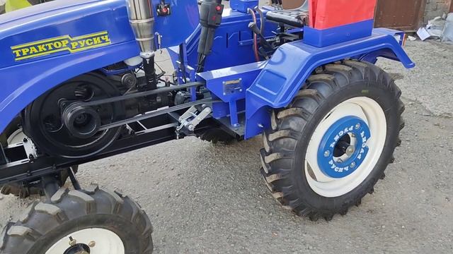 Минитрактор Русич Т-21 - обзор на минитрактор (г. Кемерово) смотреть онлайн