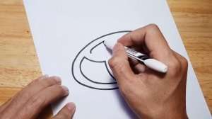 How To Draw Toyota Logo Very Simple || Toyota Logo Drawing