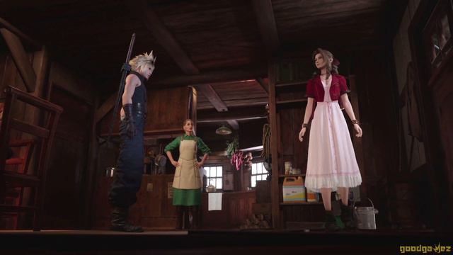Final Fantasy 7 Remake - All Romantic Scenes