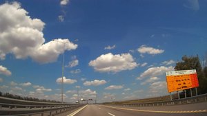 Пункт взимания платы на трассе М-4 «Дон» © video by Ekaterina Tolstova