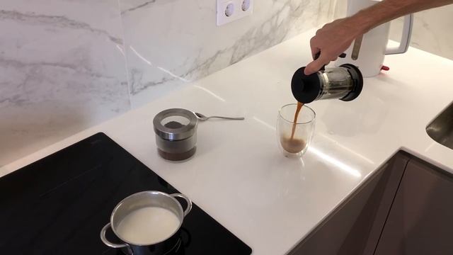 Капучино во френчпрессе смотреть онлайн