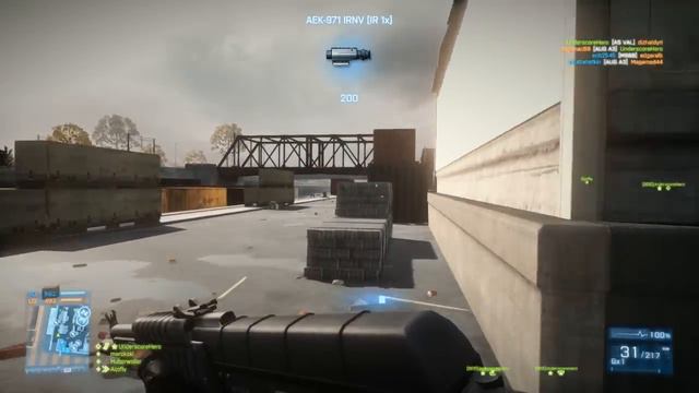14-1 Battlefield 3 AEK-971 Canals TDM PC Gameplay 7870 Ghz Edition Ultra (Max Settings) смотреть онлайн