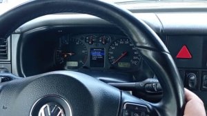 VW T4 мультируль с новой прошивкой