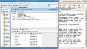 Menampilkan record yang berasal dari beberapa tabel menggunakan perintah SQL Oracle - Bagian 2