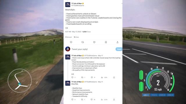 TT Isle of Man: Ride on the Edge 3 HUGE Update & Fixes!