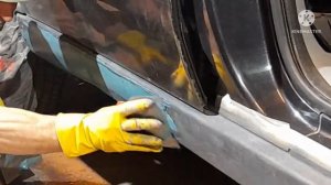 Подготовка порогов к антигравию, своими руками.