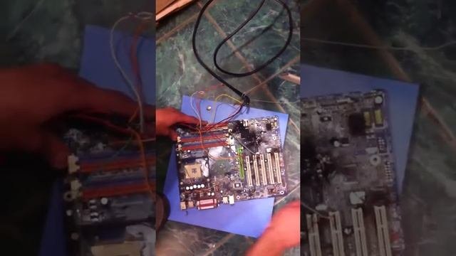 Сжигаем материнскую плату