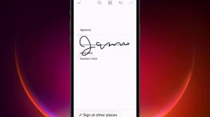 Sign Your PDF or Word Documents on Your Phone